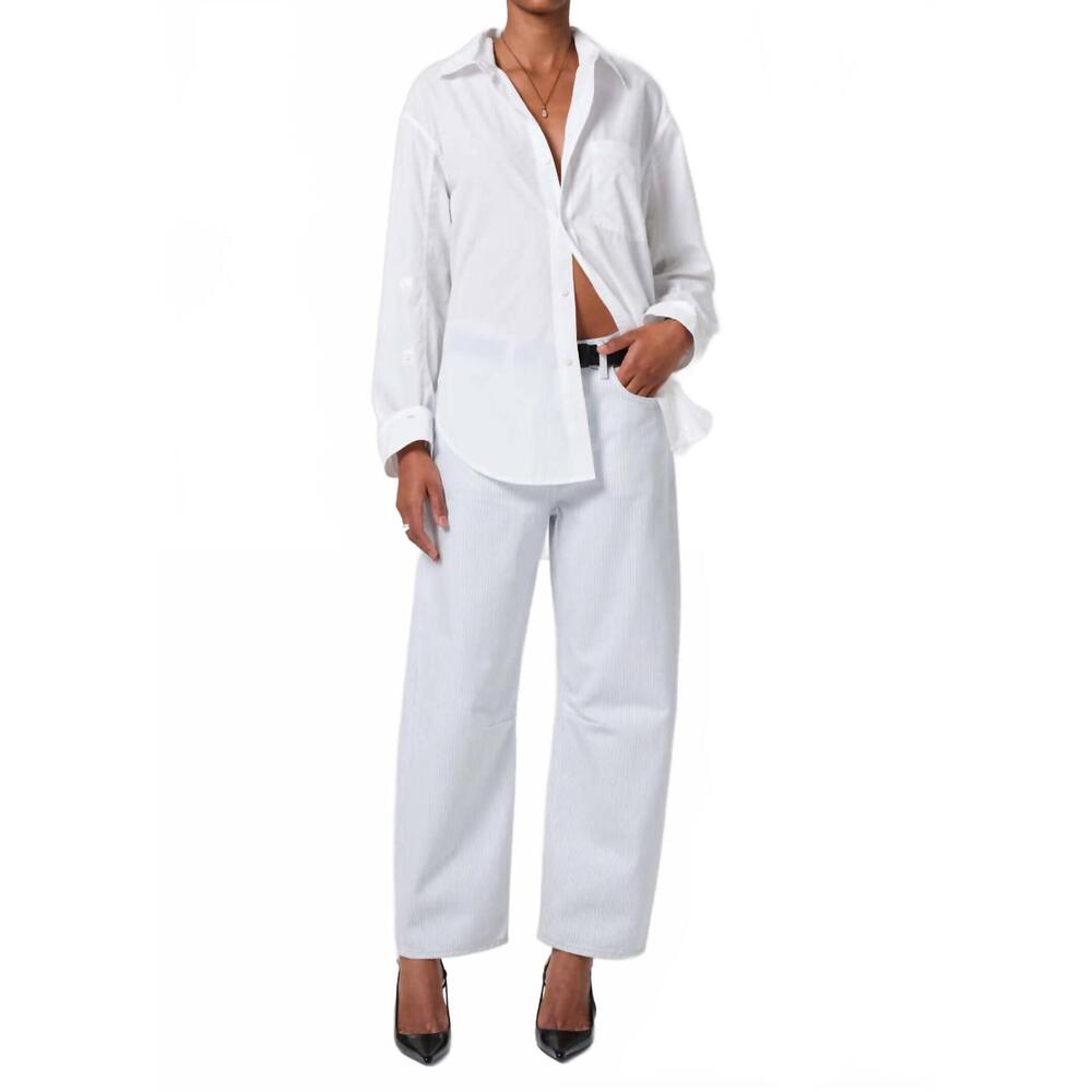 NEW CITIZENS OF HUMANITY miro reworked jean in marine stripe